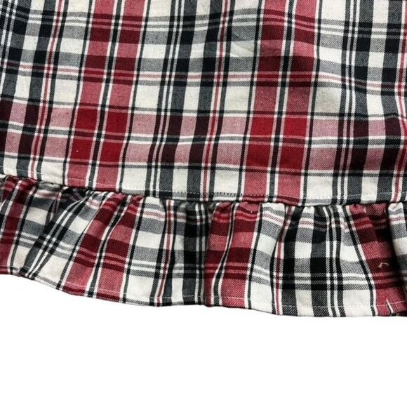 Disney Girls Plaid Mickey Mouse Nightgown Size 9-10 Years - Picture 4 of 6